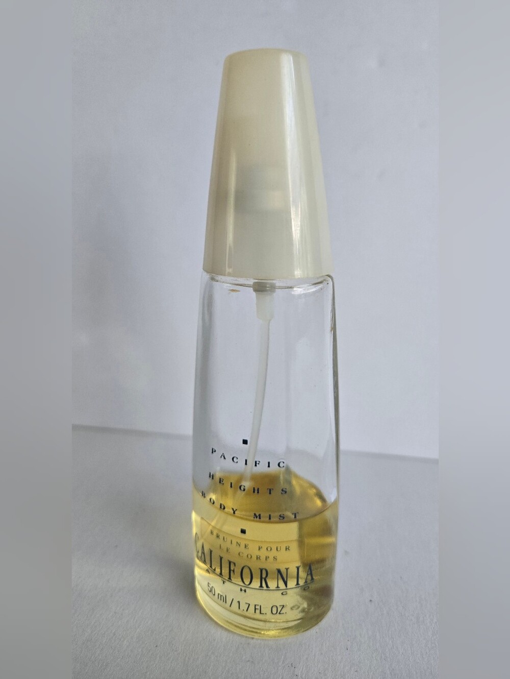 California Bath Co. Pacific Heights by Avon Perfume Bottle Vtg